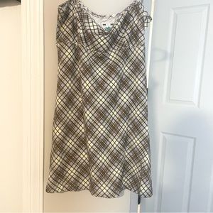 UNIF Plaid Mini Dress - Medium